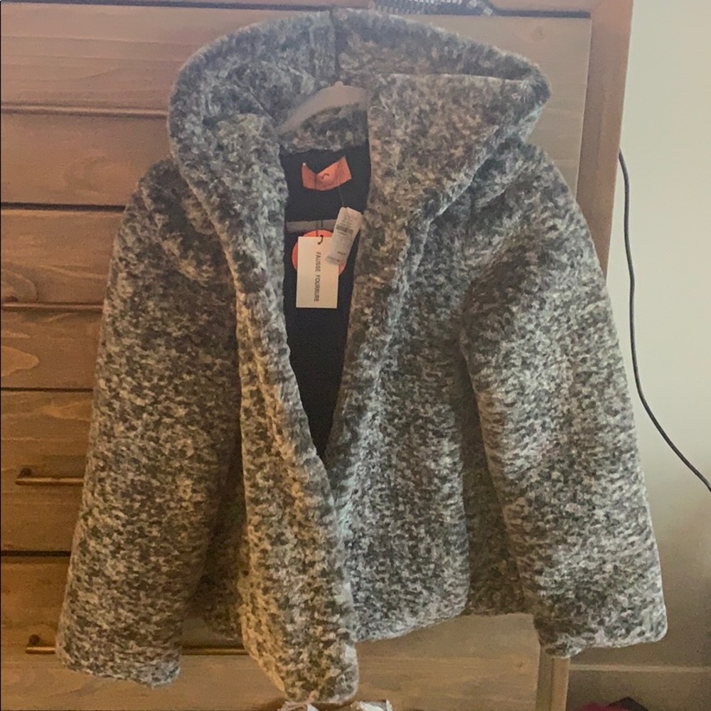 Faux Fur Neiman Marcus Coat